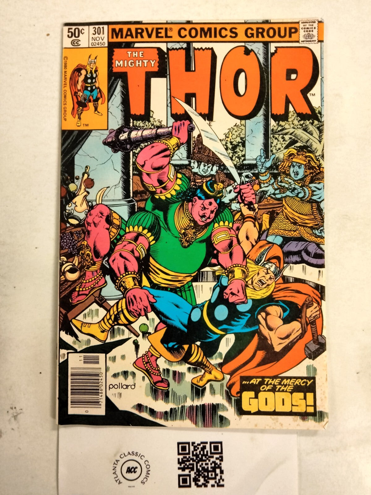 The Mighty Thor #301 VF-NM Marvel Comic Book 5 TJ66 – Atlanta