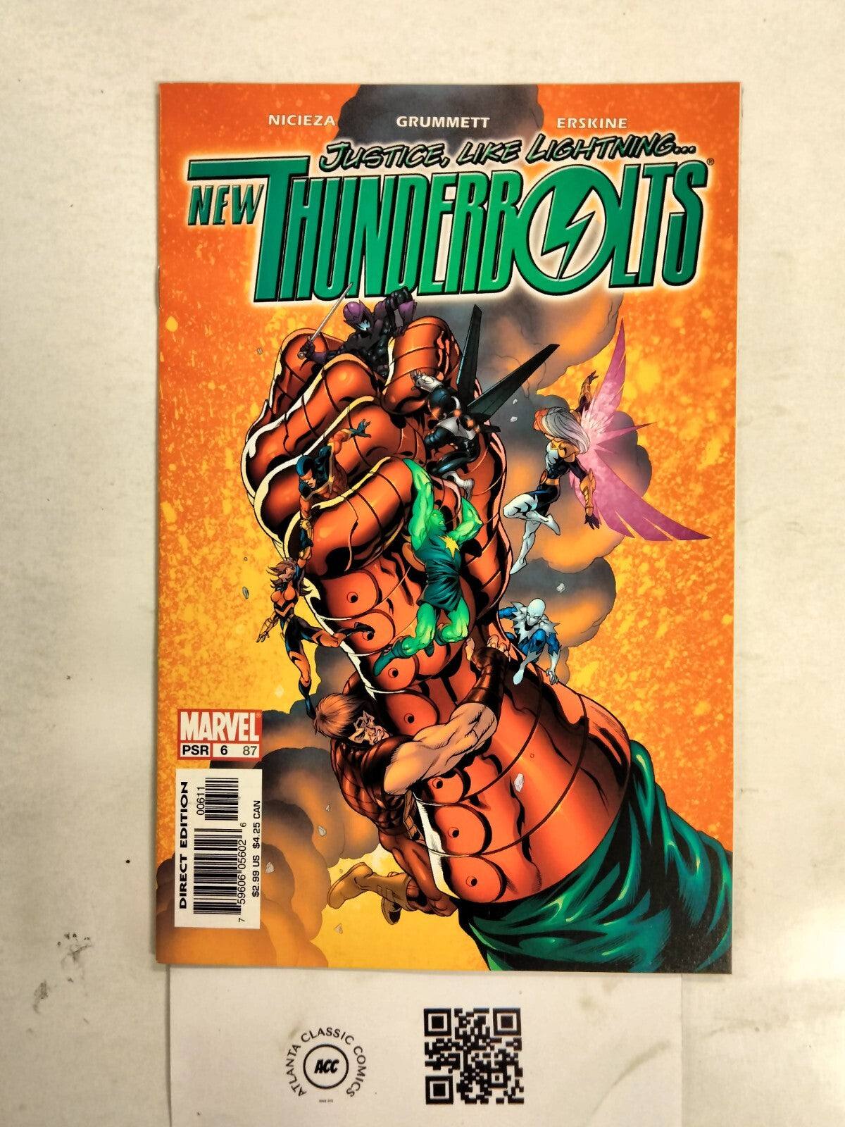 New Thunderbolts #6 VF-NM Marvel Comic Book 6 TJ76 – Atlanta
