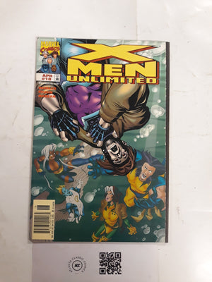 X-Men Unlimited #18 VF Marvel Comic Books Wolverine Nightcrawler Rogue 22 HH121