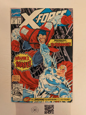 X-Force #10 NM Marvel Comic Books Cable Domino Deadpool Cannonball 15 HH127