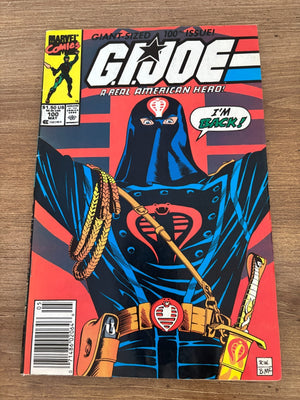 G.I. Joe # 100 VF- Marvel Comic Book Snake Eyes Duke Cobra Destro 17 J481