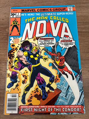 Nova # 2 FN Marvel Comic Book Newsstand Variant 10 J483