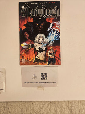 Lady Death Merciless Onslaught #1 VF Coffin Comic Books Pulido Maclean 20 HH131
