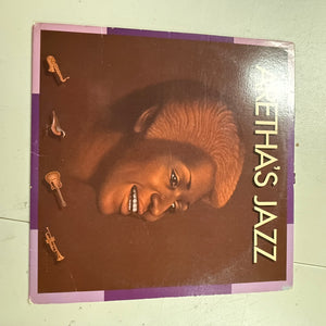 Aretha Franklin Aretha's Jazz Vinyl LP Record 2 ER16