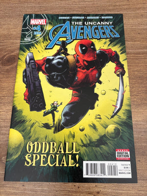 Uncanny Avengers # 4 NM 2nd Print Variant Cover Marvel Comic Book 7 J484