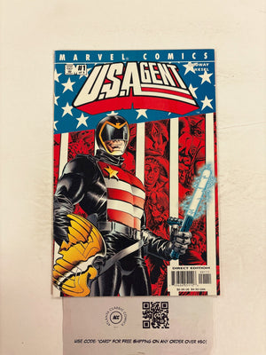 U.S.Agent #1 NM Marvel Comic books West Coast Avengers Thunderbolts 14 HH137