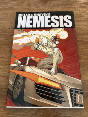 Millar & McNiven's Nemesis Hardcover Graphic Novel Marvel Comic Book 5 J469