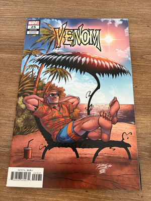 Venom # 25 LGY 190 NM 1st Print Variant Cover Marvel Comic Book 5 J479