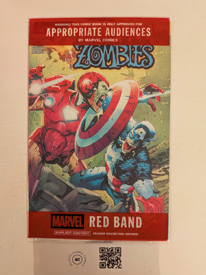 Marvel Zombies #4 NM Marvel Comic Books Avengers Red Band 4 Hh130