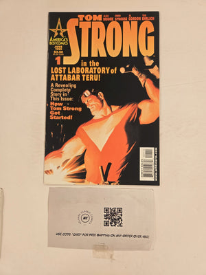Tom Strong #1 NM America's Best Comics Comic Books Alan Moore 10 HH135