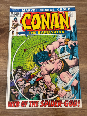 Conan The Barbarian # 13 VF- Marvel Comic Book King Kull Red Sonja 15 J472