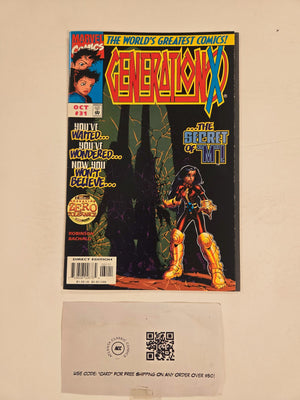 Generation X #31 NM Marvel Comic Books Banshee Jubilee Chamber 1 HH138