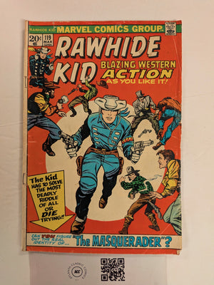 Rawhide Kid #119 GD Marvel Comic Books Western 25 HH127