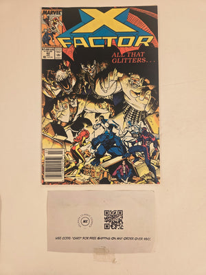 X-Factor #42 NM Marvel Comic Books Cyclops Beast Ice Man Jean Grey 1 HH1299