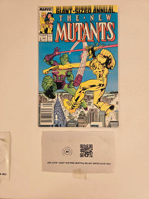 New Mutants Annual #3 NM Marvel Comic Books Impossible Man Warlock 26 HH130
