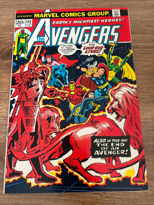 Avengers # 112 FN Marvel Comic Book Vision Scarlet Witch Beast Wonder 14 J483