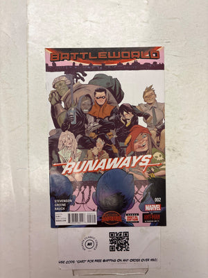 Runaways #2 2015 Battleworld Marvel VF-NM Comic Book 29 ET29