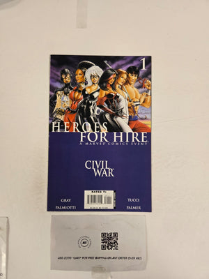 Heroes for Hire #1 Marvel Comics 2006 Civil War VF-NM Comic Book 25 ET21