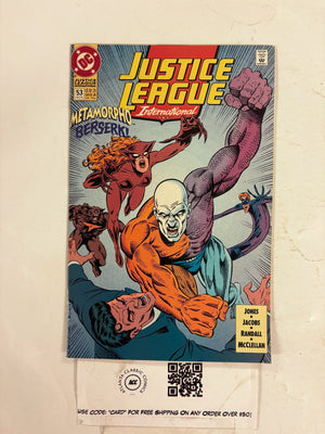Justice League Europe #53 NM DC Comic Books Power Girl Metamorpho 2 HH117