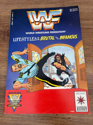 World Wrestling Federation Valiant Comic Book Magazine Brutal Infamous 7 J484