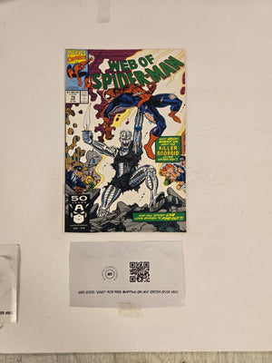 Web of Spider-Man #79 Marvel VF-NM Comic Book 28 ET23