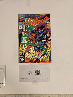Web of Spider-Man #74 Marvel VF-NM Comic Book 25 ET23