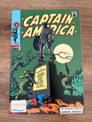 Captain America # 113 MPI Audio Edition Shan Lon Reprint Mini Comic Book 18 J472