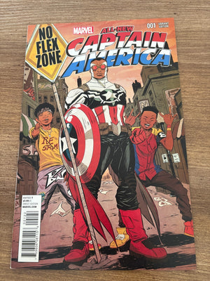 All New Captain America # 1 NM 1st Print Variant Cover Marvel Comic Book 5 J480