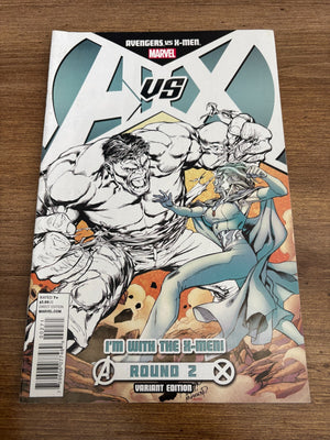 Avengers Vs. X-Men # 2 VF-NM Marvel Comic Book X-Men Variant Sketch 3 J462