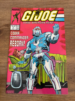 G.I. Joe # 58 NM Marvel Comic Book Snake Eyes Duke Cobra Commander 9 J471