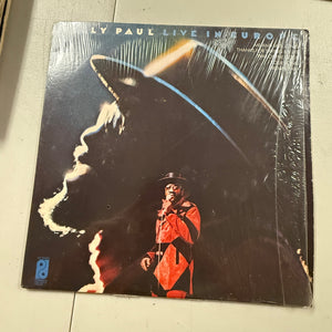 Billy Paul Live in Europe Vinyl LP Record 5 ER16