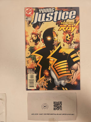 Young Justice #41 NM DC Comic Books Robin Superboy Wonder Girl 8 HH128