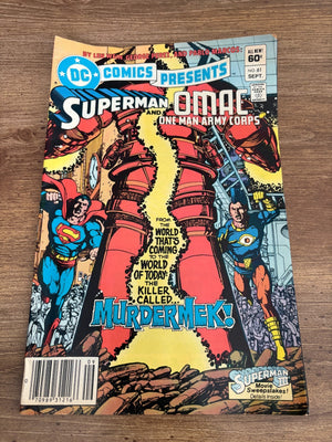 DC Comics Presents # 61 FN/VF Comic Book Superman OMAC 6 J462