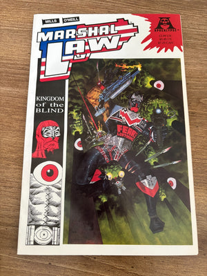 Marshal Law Apocalypse Comic Book Kingdom Of The Blind Mills O'Neill 20 J464