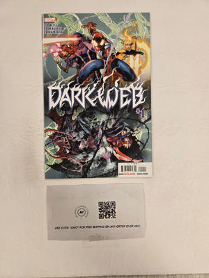 Dark Web #1 Marvel VF-NM Comic Book 4 ET31