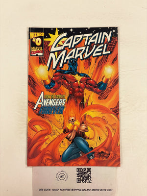 Captain Marvel #0 NM Marvel Wizard Comic Books Avengers 5 HH137