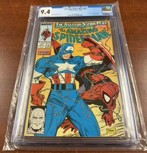 Amazing Spider-Man # 323 CGC Graded 9.4 Marvel Comic Book Todd McFarlane JH46
