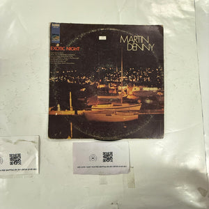 Martin Denny Exotic Night LP Vinyl Record Sunset 2 ER3