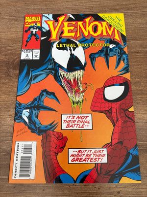 Venom Lethal Protector #6 1993 VF-NM Comic Book 16 EC1
