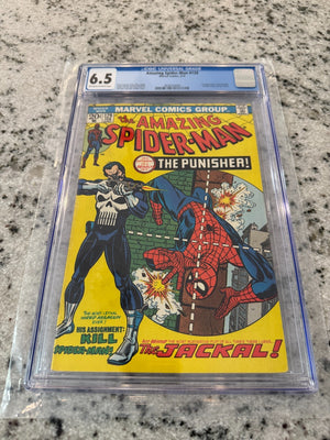 Amazing Spider-Man # 129 CGC Graded 6.5 Marvel Comic Book Punisher JH18