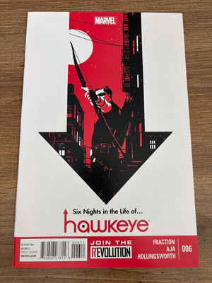 Hawkeye #6 2012 Fraction Aja VF-NM Comic Book 19 EC1