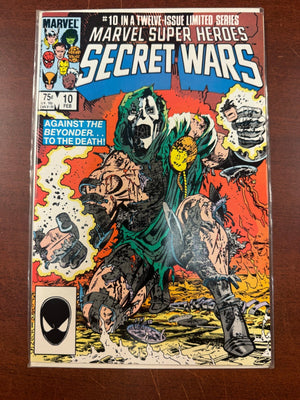 Marvel Super Heroes Secret Wars # 10 NM- Comic Book Dr. Doom Beyonder 3 J800