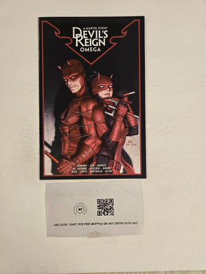 Devil's Reign Omega #1 Marvel VF-NM Comic Book 7 ET31