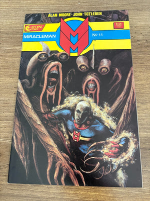 Miracleman # 11 NM- 1st Print Alan Moore Eclipse Comic Book 8 J464