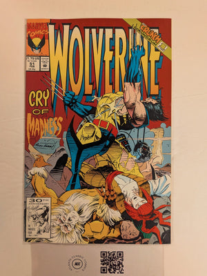Wolverine #51 NM Marvel Comic Books X-Men Sabretooth 16 HH129