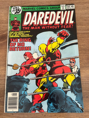 Daredevil # 156 VF- Marvel Comic Book Captain America Cover 5 J467