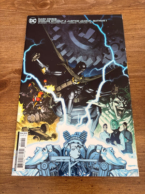 Dark Crisis Worlds Without A Justice League Batman #1 NM Variant DC Comic 8 J481