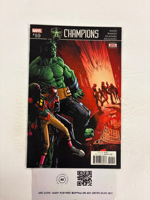 Champions #10 2017 Marvel VF-NM Comic Book 28 ET28