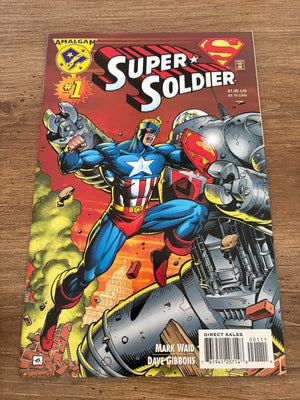 Super Soldier # 1 NM Amalgam Marvel DC Comic Book 7 J480