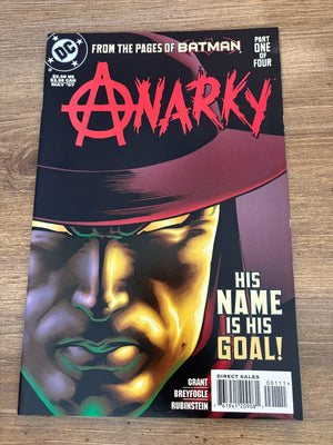 Lot Of 4 Anarky DC Comic Books # 1 2 3 4 VF-NM Limited Series 7 J477